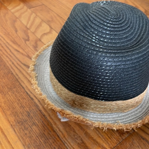 Magid hat fedora 100% paper natural black fringe edge - Picture 4 of 7